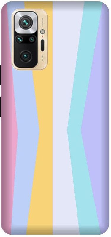 GRAFIQE Back Cover for REDMI Note 10 Pro Max M2101K6I RAINBOW, ABSTRACT, COLORFULL, PAINTING, STRIPES  (Multicolor, Shock Proof, Pack of: 1)