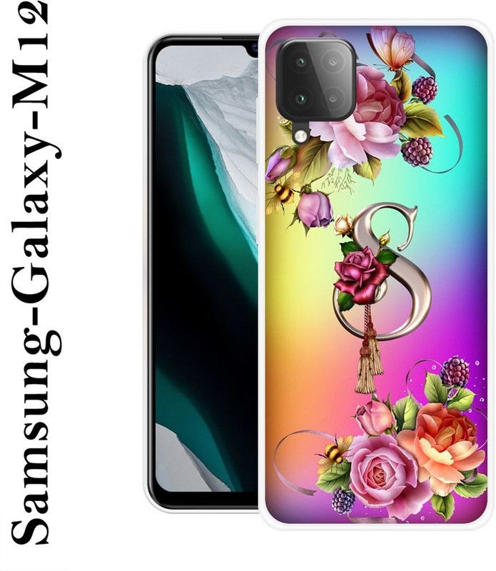 BAGRA Back Cover for Samsung Galaxy M12  (Multicolor, Grip Case, Silicon)