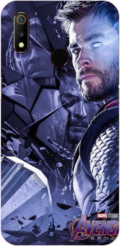 NDCOM Back Cover for OPPO Realme 3i Avengers End Game Thor Printed  (Multicolor, Hard Case, Pack of: 1)