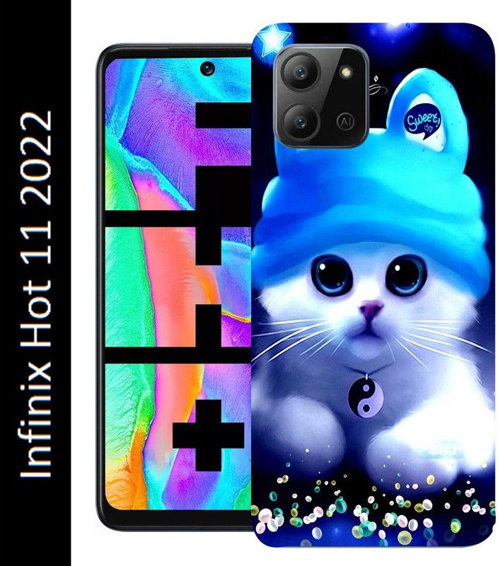 Gabroo Back Cover for Infinix Hot 11 2022, Hot 11 2022  (Multicolor, Silicon, Pack of: 1)