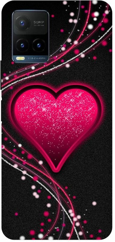 Zaplab Back Cover for Zaplab Back Cover For Vivo Y21T, V2135 Love Hart  (Multicolor, Shock Proof, Pack of: 1)