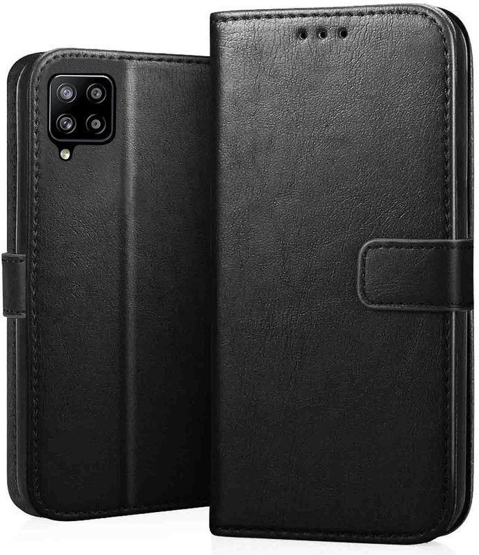 Frazil Flip Cover for Samsung Galaxy M42, Samsung Galaxy M42 5G  (Black)