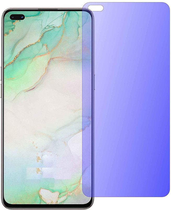 ELEF Tempered Glass Guard for Oppo F17 Pro  (Pack of 1)