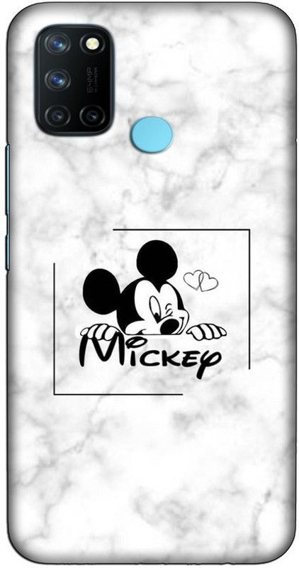 CROKIAN Back Cover for Realme 7i Mickey Back Cover  (Multicolor, Hard Case, Pack of: 1)