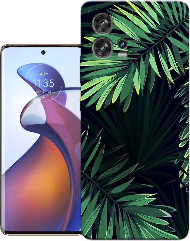 HANIRY Back Cover for MOTO EDGE 30 FUSION 5G back cover | Moto PAUN0001IN back cover | Design_13  (Multicolor, Flexible, Silicon, Pack of: 1)