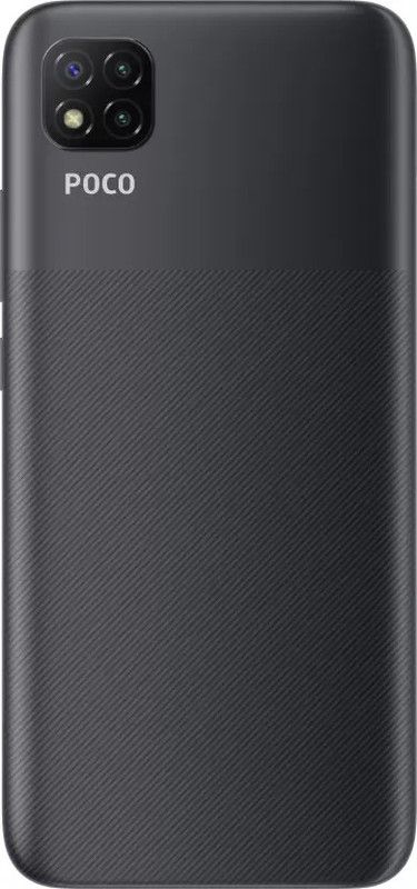 Farcry Poco C3 Back Panel  (Matte Black)