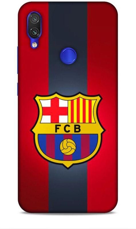 MAPPLE Back Cover for Redmi Note 7S (Barcelona / Messi / Football / Team / FIFA)  (Black, Hard Case, Pack of: 1)