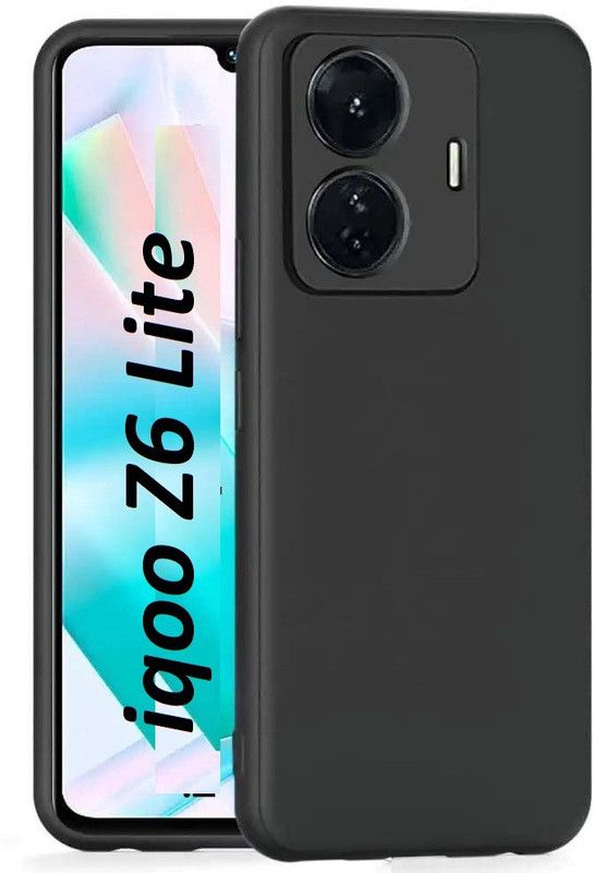 GDBUY Back Cover for iQOO Z6 Lite 5G, iQ00 Z6 Lite 5G, iQOOZ6 Lite 5G, iQ00Z6 Lite 5G, iQOO Z6 Lite, iQ00 Z6 Lite  (Black, Shock Proof, Pack of: 1)