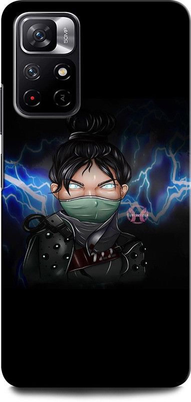 INTELLIZE Back Cover for REDMI Note 11T 5G APEX LEGEND, GAME, ANIME, CARTOON  (Multicolor, Hard Case, Pack of: 1)