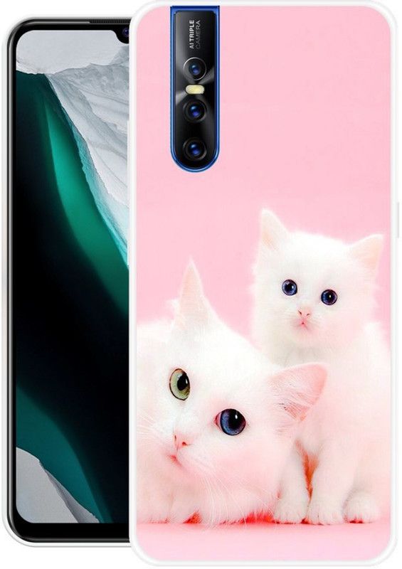 JATLAND Back Cover for Vivo V15 Pro  (Multicolor, Grip Case, Silicon)
