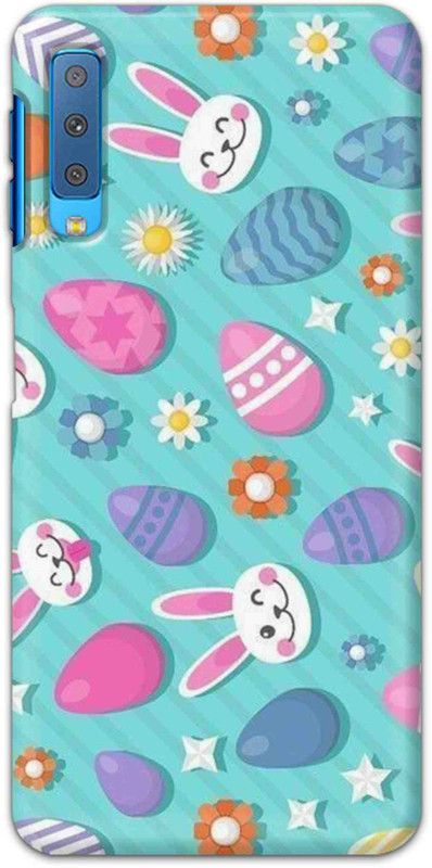 NDCOM Back Cover for Samsung Galaxy A7 2018 Diy Art Printed  (Multicolor, Hard Case, Pack of: 1)