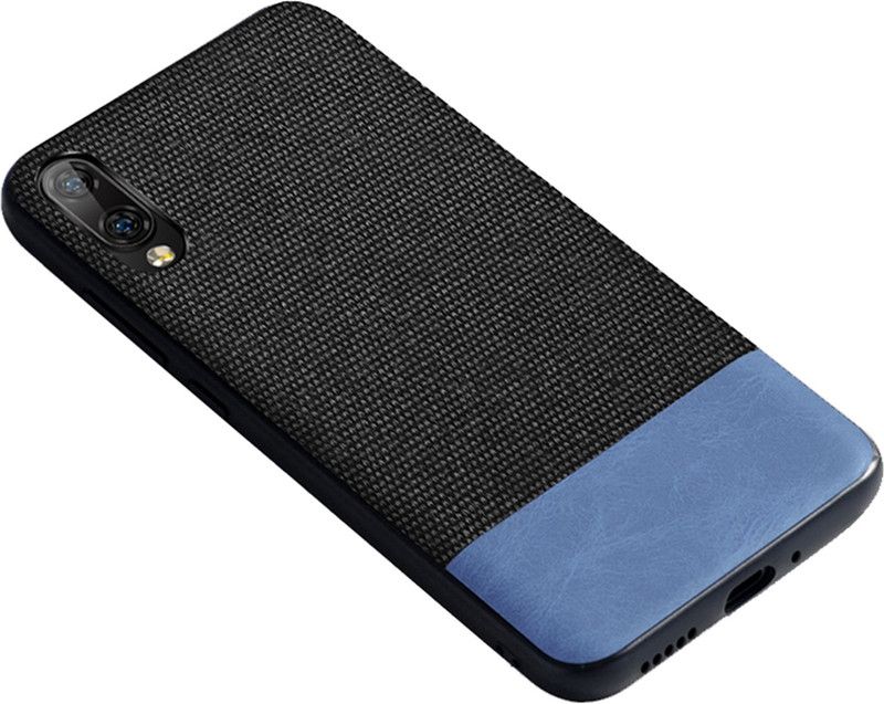 Kapa Back Cover for Vivo Nex (Fabric Series)  (Blue, Black, Pack of: 1)