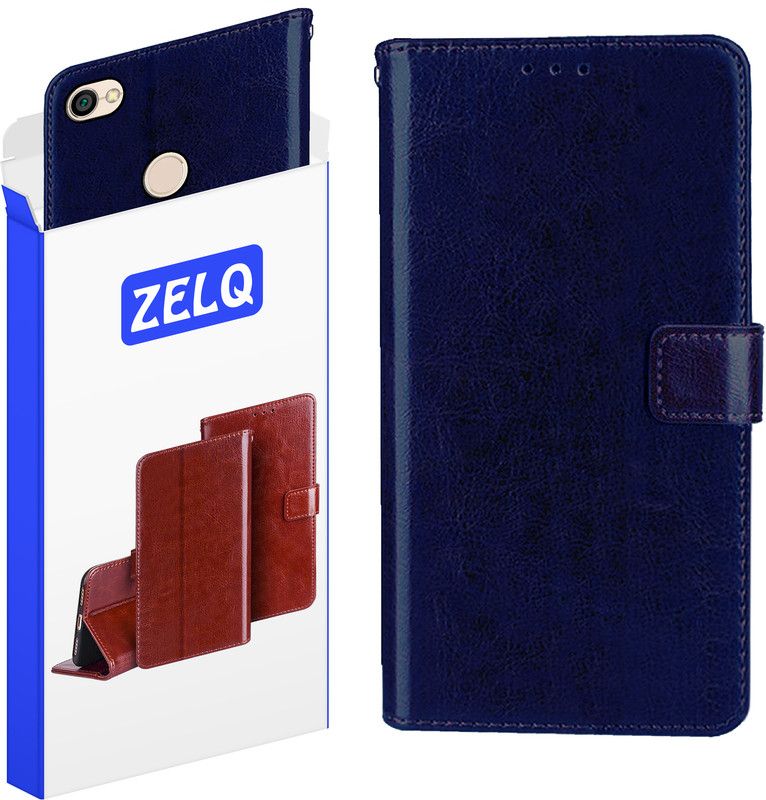 Zelq Back Cover for Mi Redmi Y1  (Blue, Dual Protection, Pack of: 1)