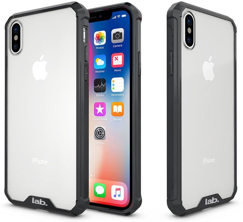 labrador Back Cover for Apple iPhone X  (Black, Hard Case, Pack of: 1)