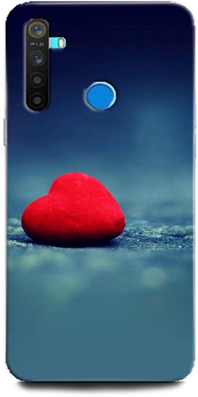 GRAFIQE Back Cover for Realme 5i/ Heart, Hurt, Red hurt, Love, Hurt, Couple, together, Trust  (Multicolor, Shock Proof, Pack of: 1)
