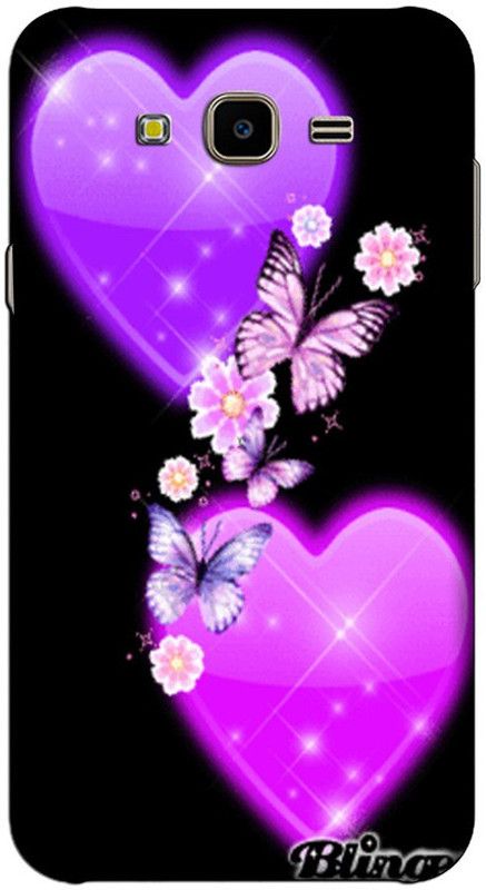CROKIAN Back Cover for Samsung Galaxy J7 Nxt Heart Back Cover  (Multicolor, Hard Case, Pack of: 1)