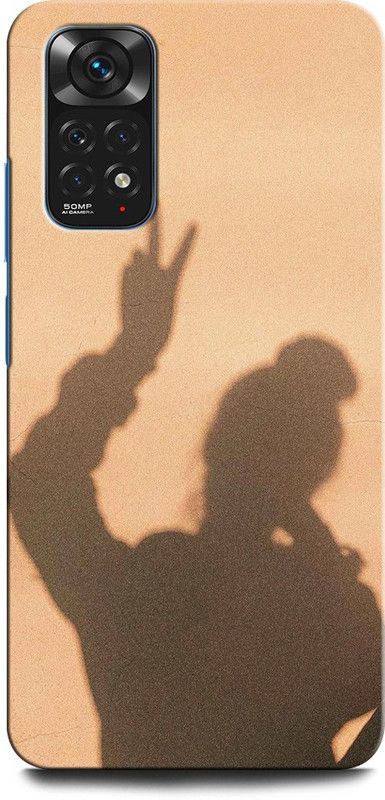 INTELLIZE Back Cover for Redmi Note 11 SHADOW PHOTO, MIRROR SELFIE, GIRL, ANIME  (Multicolor, Hard Case, Pack of: 1)