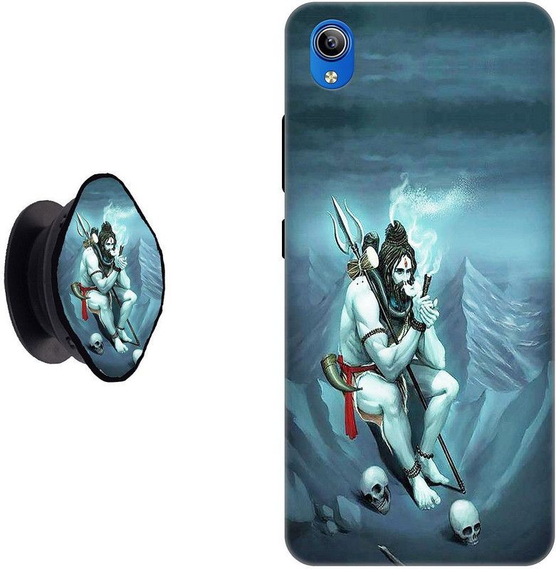 My Swag Back Cover for Mi Redmi 7A  (Blue, Cases with Holder, Pack of: 2)