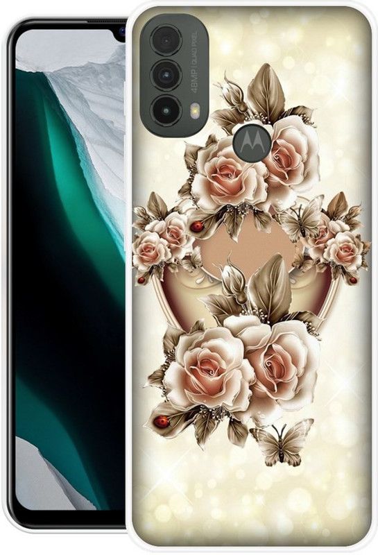 KLC Back Cover for Moto E288  (Multicolor, Grip Case, Silicon, Pack of: 1)