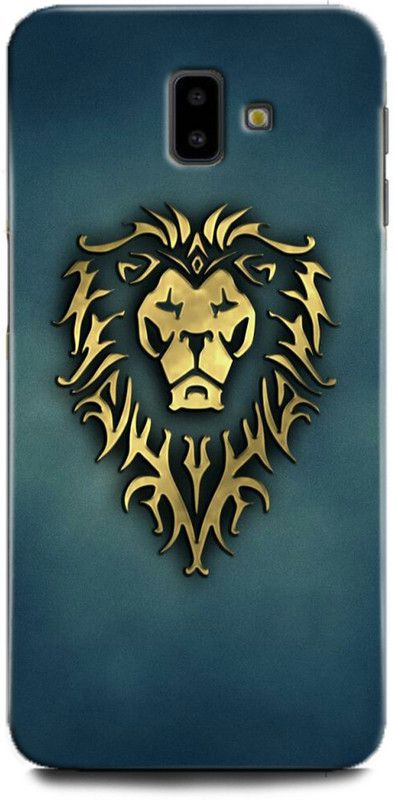 WallCraft Back Cover for SAMSUNG Galaxy J6 Plus LION, THE KING OF JUNGAL, LION FACE  (Multicolor, Dual Protection, Pack of: 1)