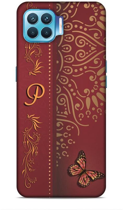 Keviv Back Cover for OPPO A93, OPPO F17 Pro, Reno 4F  (Brown, Yellow, Hard Case, Pack of: 1)