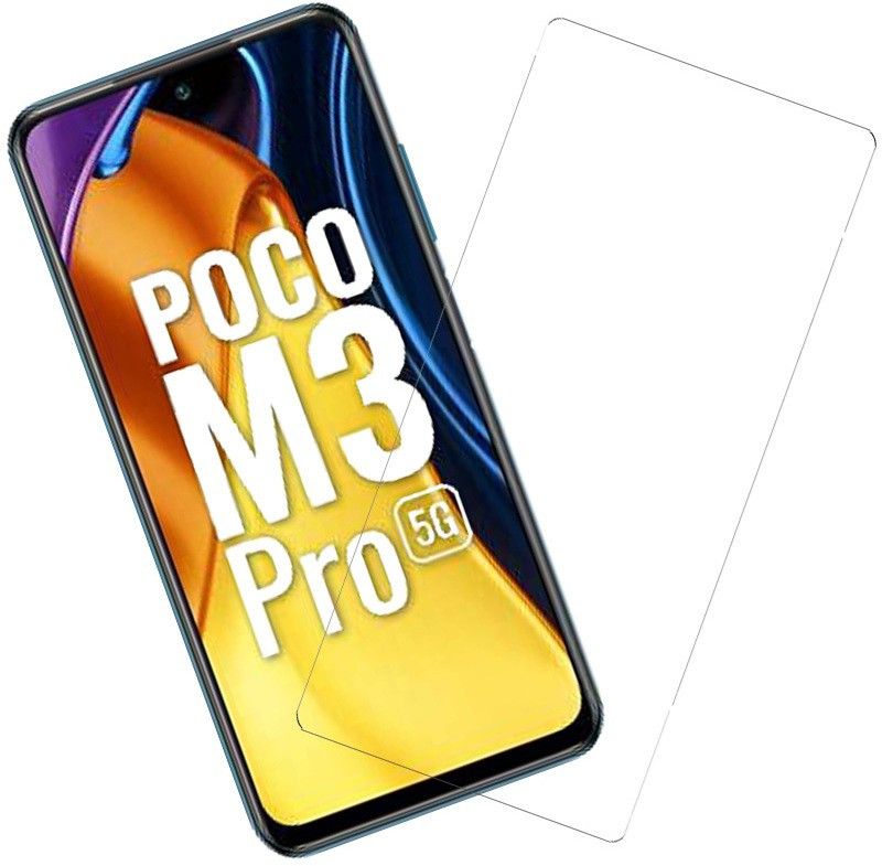 KARTRAY Tempered Glass Guard for Poco M3 Pro  (Pack of 1)