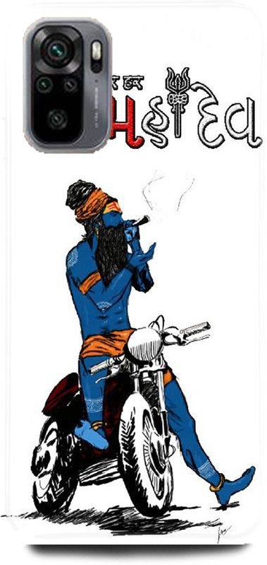 Dimora Back Cover for REDMI Note 10S, MAHAKAL OM SHIV SHIV JI BHOLENATH ANGRY SHIV DAMRU MAN SHIVA  (Multicolor, Hard Case, Pack of: 1)