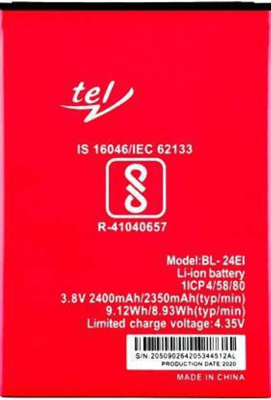 SR LONGLIFE Mobile Battery For ITEL ITEL BL-24EI / IT 1508 / A 41 / A 40 / A 44 Pro / A 41 Plus / A 44 / A 44Air / A46 / L5502 / L5503 / IT1508 Plus