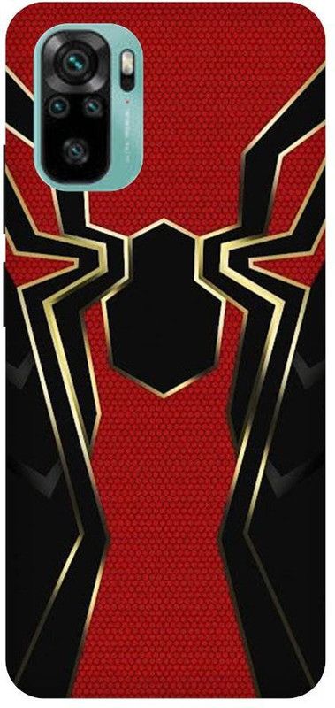 Zaplab Back Cover for Redmi Note10, M2101K7AI, Spider-Man Logo Printed Back Cover  (Multicolor, Hard Case, Pack of: 1)