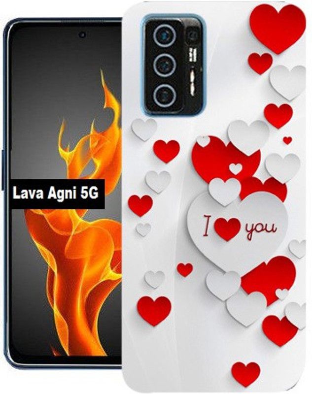 Anami Back Cover for Lava Agni 5G  (Multicolor, Dual Protection, Silicon, Pack of: 1)