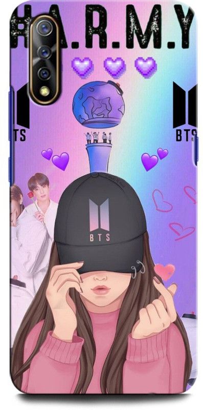 GRAFIQE Back Cover for Vivo S1 BTS X ARMYJUNGSHOOK, KOREAN, HEARTBEAT, BTS, BEAT, SINGER  (Multicolor, Shock Proof, Pack of: 1)