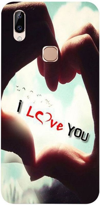 Skyhawk Back Cover for Vivo Y83 Pro I love you  (Multicolor, Waterproof, Silicon, Pack of: 1)