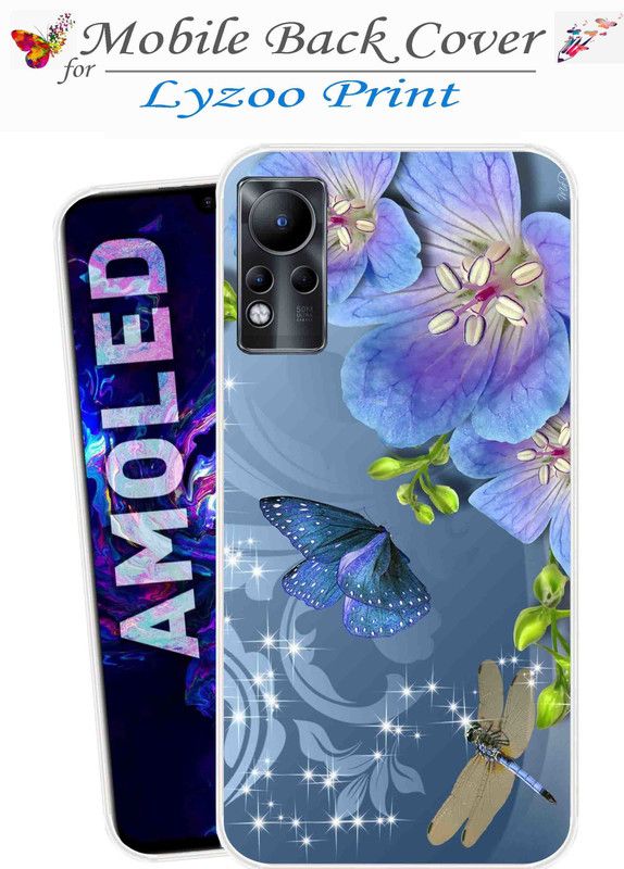 Lyzoo Back Cover for Infinix Note 11  (Multicolor, Flexible, Silicon, Pack of: 1)