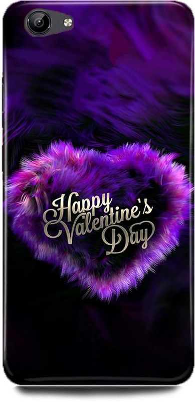 DIKRO Back Cover for vivo Y53, 1606, HAPPY, VALENTINE, DAY, LOVE, COUPLE, GIRL, BOY  (Multicolor, Hard Case, Pack of: 1)