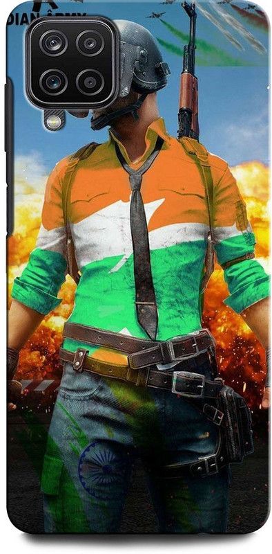 GRAFIQE Back Cover for SAMSUNG Galaxy F22 PUBG, GAME, PLAYERUNKNOWNBATTLEGROUNDS  (Multicolor, Shock Proof, Pack of: 1)