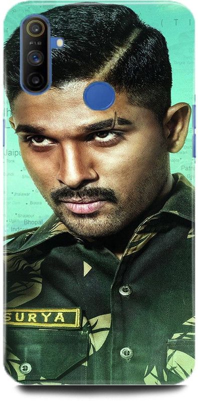 Dimora Back Cover for Realme Narzo 10A, allu,arjun,tollywood,south,actor,  (Multicolor, Hard Case)