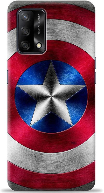 Crafter Back Cover for Oppo F19  (Multicolor, Shock Proof, Pack of: 1)