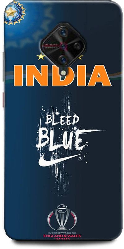 Afterglow Back Cover for Vivo S1 Pro virat kholi, sports, cricket, ms dhoni, hitman, kl rahul  (Multicolor, Dual Protection, Pack of: 1)