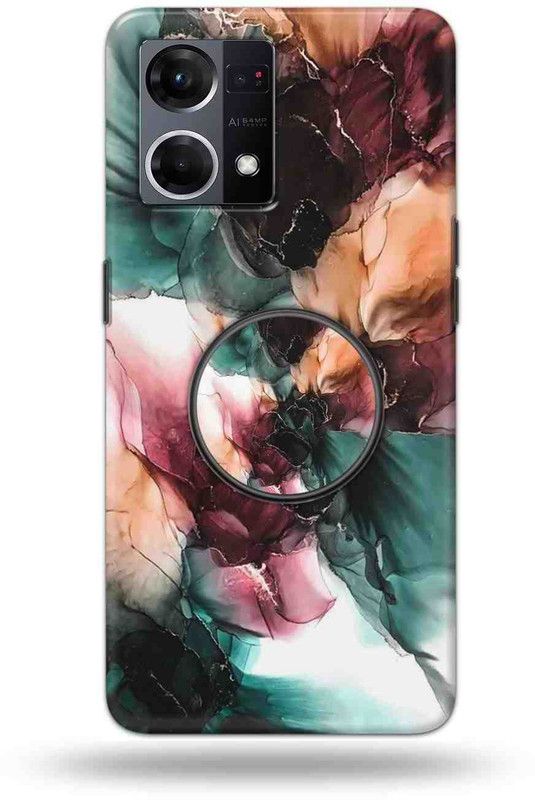 NDCOM Back Cover for OPPO F21 Pro  (Multicolor, Cases with Holder, Pack of: 1)