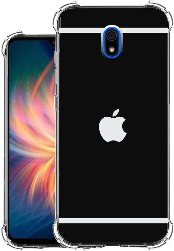 Snazzy Back Cover for Redmi 8A  (Black, Shock Proof, Silicon, Pack of: 1)