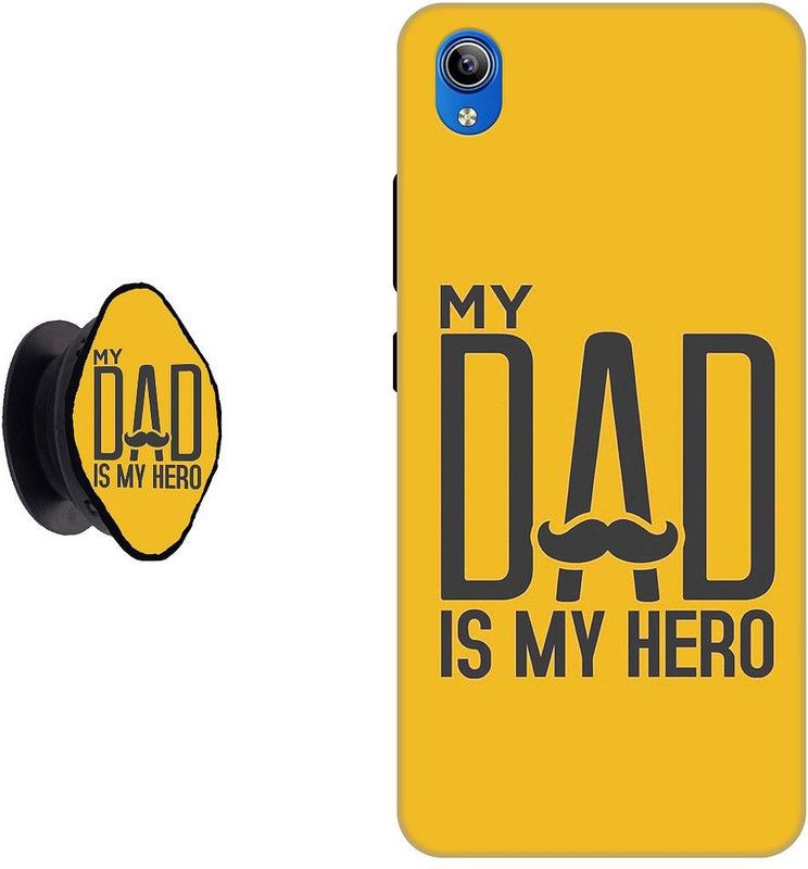My Swag Back Cover for Asus Zenfone Lite L1  (Yellow, Black, Cases with Holder, Pack of: 2)