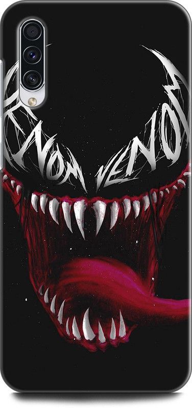 Afterglow Back Cover for SAMSUNG Galaxy A70 VENOM, MARVAL, COMIC, SPIDERMAN, ANTI HERO, SUPERHERO  (Multicolor, Shock Proof, Pack of: 1)