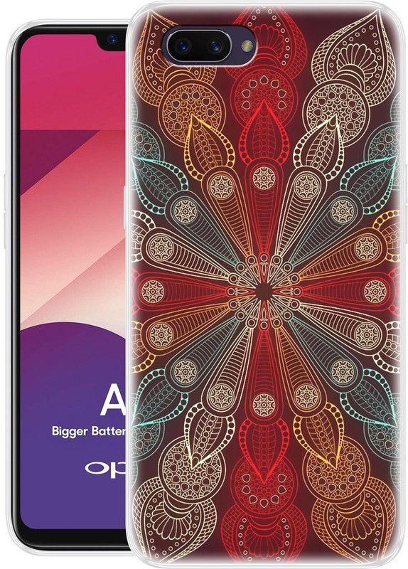 Flipkart SmartBuy Back Cover for Oppo A3s  (Multicolor, Rugged Armor, Silicon, Pack of: 1)