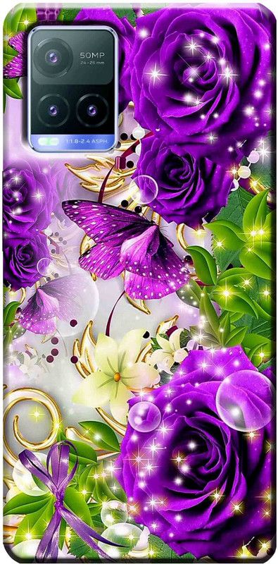 YorKtoLene Back Cover for Vivo Y21e 2789  (Multicolor, Grip Case, Silicon, Pack of: 1)