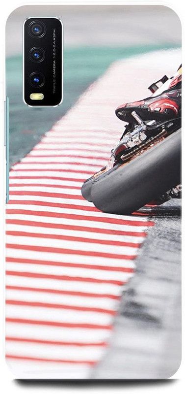 ZIGTOZAG SHOPPE Back Cover for vivo Y20A, V2101, DHONI, CRICKET  (Multicolor, Hard Case)