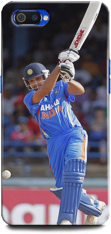 INTELLIZE Back Cover for Realme C2/RMX1945 rohit sharma,Printed  (Multicolor, Shock Proof)