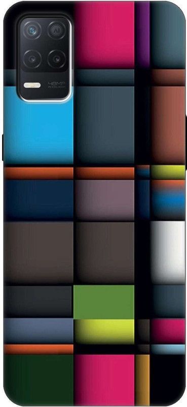 CLAXMI Back Cover for realme 8s 5G  (Multicolor, Grip Case, Silicon, Pack of: 1)