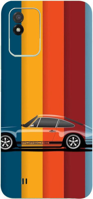 Mclaxa Magic Car Back Mobile Skin., Magic Car, NARZO 50I Mobile Skin  (Magic Car Skin With Super Matte Finish.)