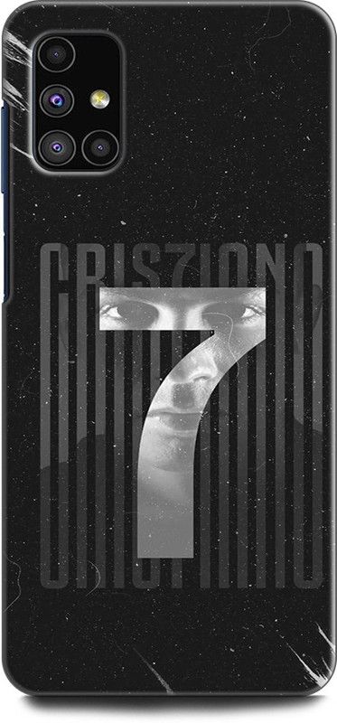 Afterglow Back Cover for SAMSUNG Galaxy M31s RONALDO, CR7, FOOTBALL, NUBIA, REAL MADRID, STOCK, CALCIO, JUVENTUS  (Multicolor, Shock Proof, Pack of: 1)