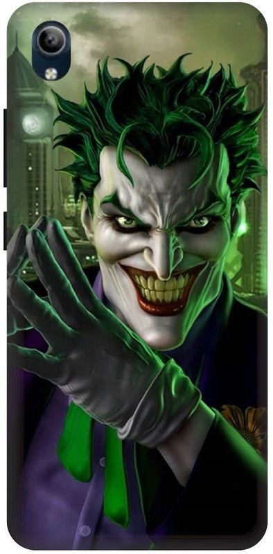 SSMORYA Back Cover for Vivo Y90, Vivo 1908, joker Printed  (Multicolor, Hard Case, Pack of: 1)